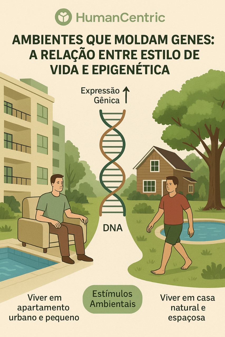 Ambientes que Moldam Genes: A Relação Entre Estilo de Vida e Epigenética